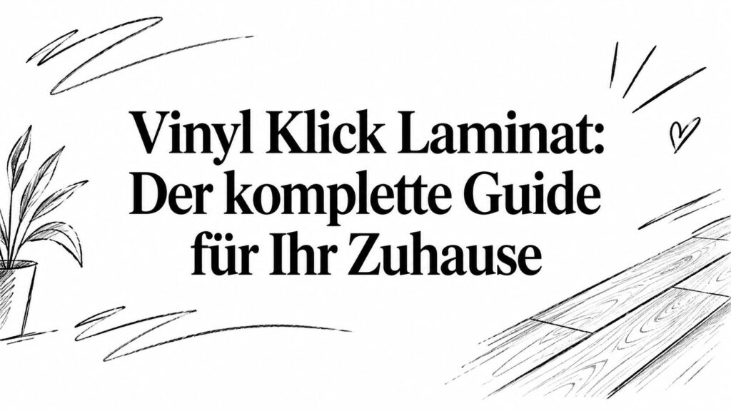 Vinyl Klick Laminat: Der komplette Guide für Ihr Zuhause